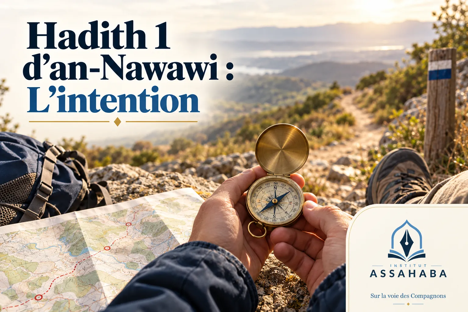 Couverture Institut Assahaba : Hadith 1 d’an-Nawawi : L’intention