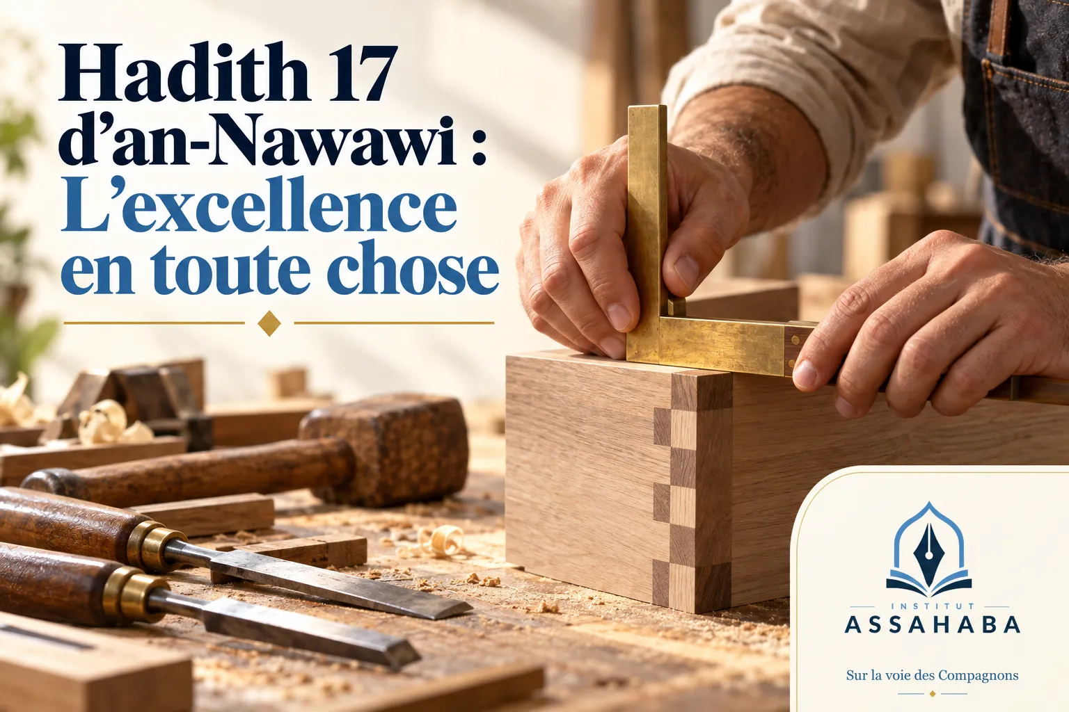 Couverture Institut Assahaba : Hadith 17 d’an-Nawawi : L’excellence en toute chose