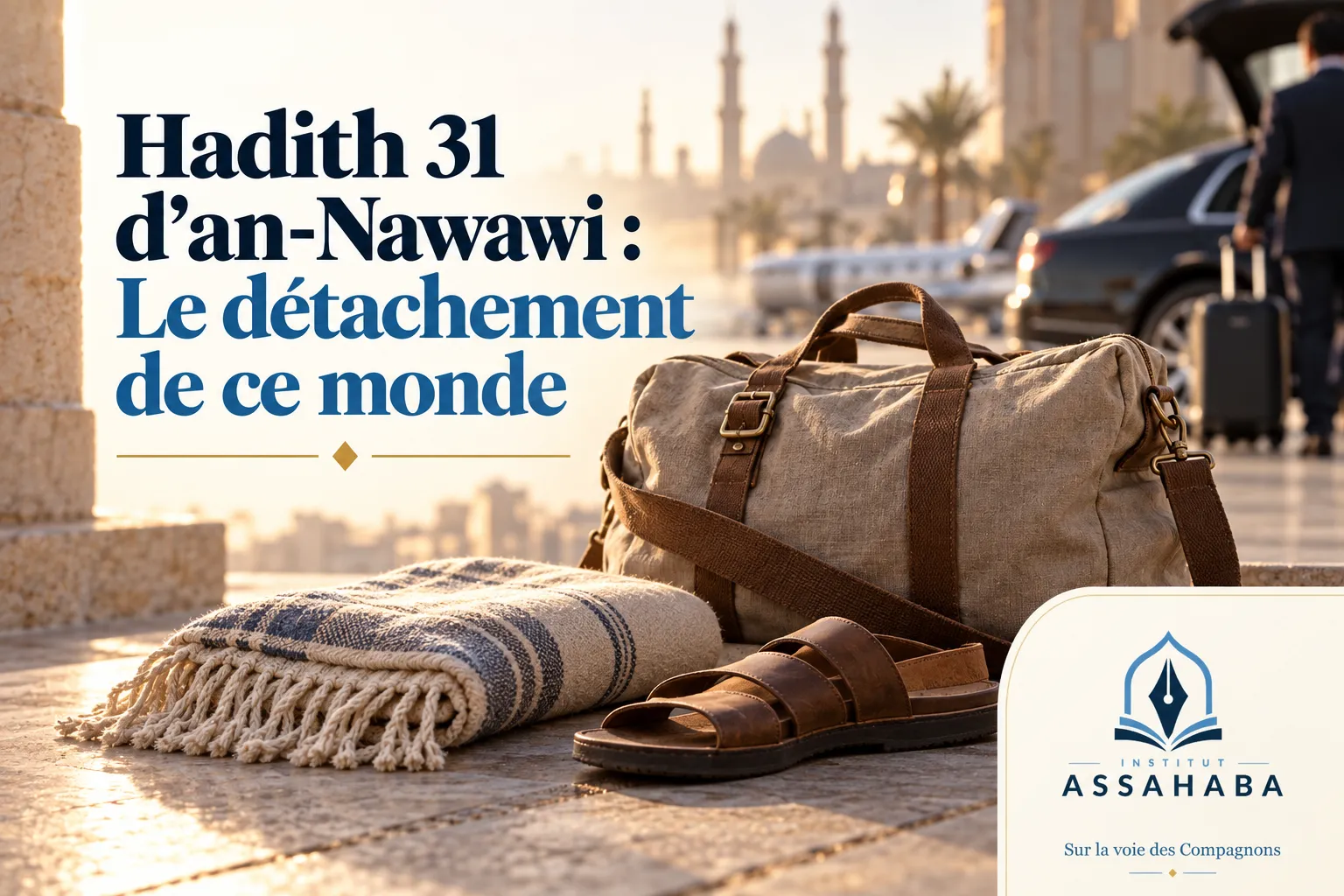 Couverture Institut Assahaba : Hadith 31 d’an-Nawawi : Le détachement de ce monde