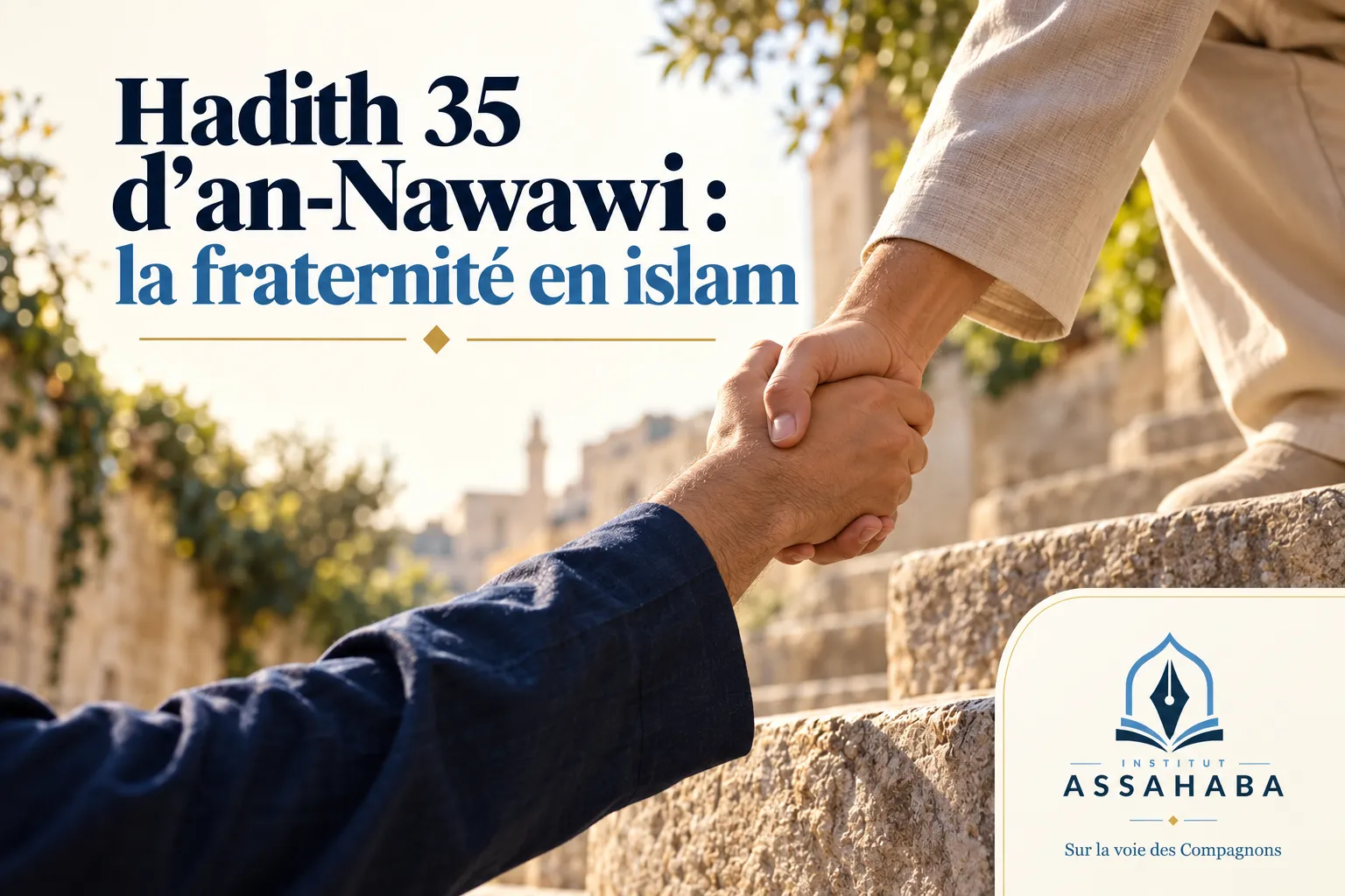 Couverture Institut Assahaba : Hadith 35 d’an-Nawawi : la fraternité en islam