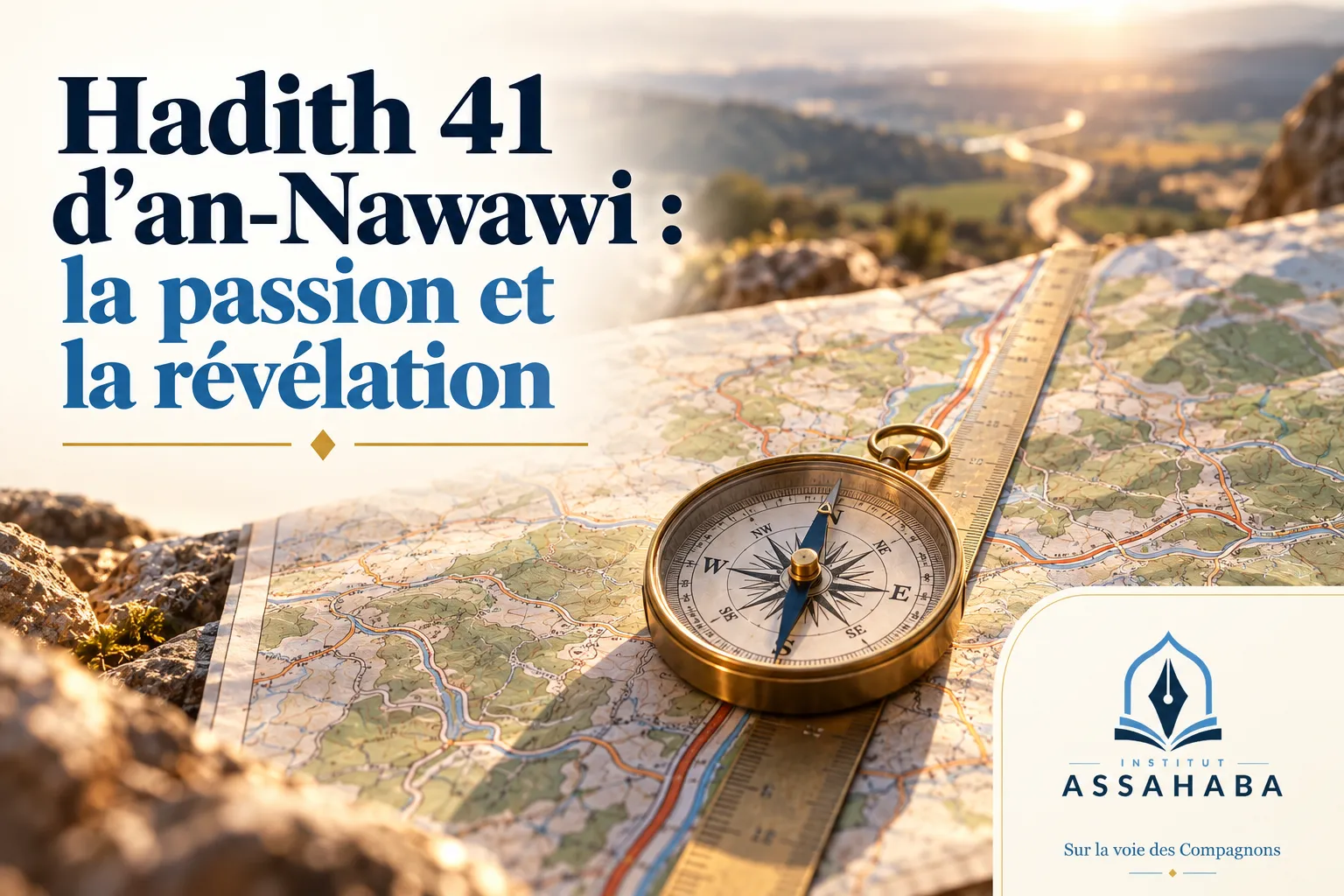 Couverture Institut Assahaba : Hadith 41 d’an-Nawawi : la passion et la révélation