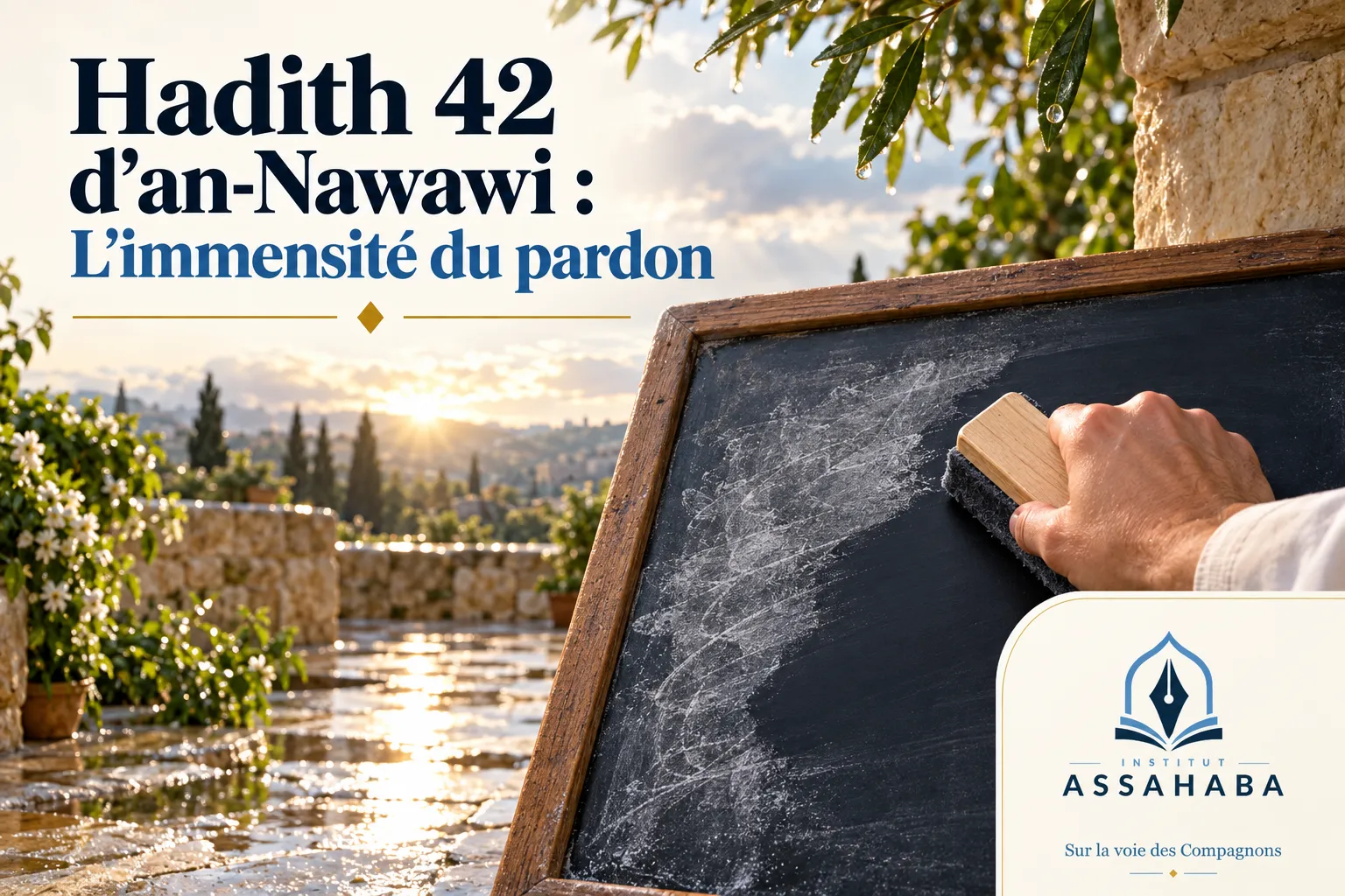 Couverture Institut Assahaba : Hadith 42 d’an-Nawawi : L’immensité du pardon