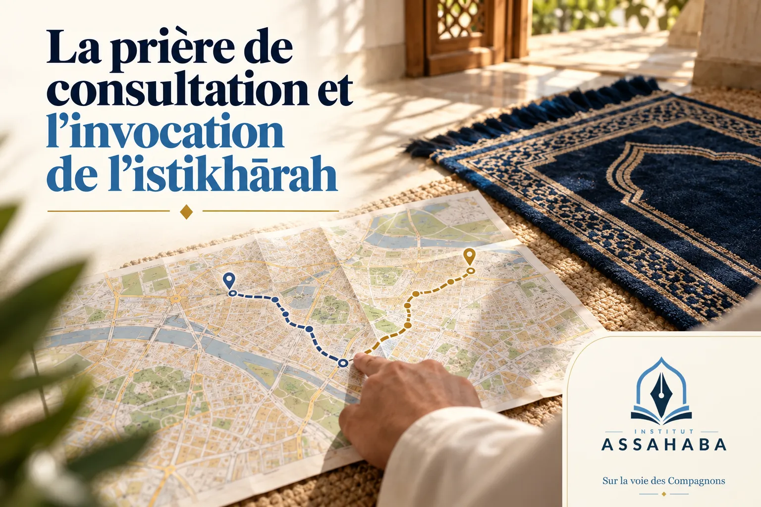 Couverture Institut Assahaba : La prière de consultation et l’invocation de l’istikhārah
