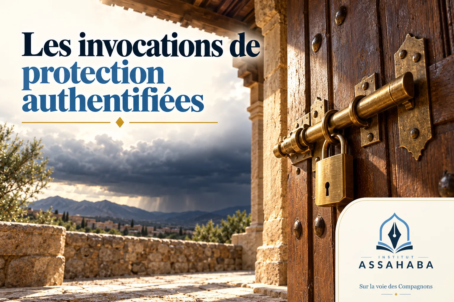 Couverture Institut Assahaba : Les invocations de protection authentifiées