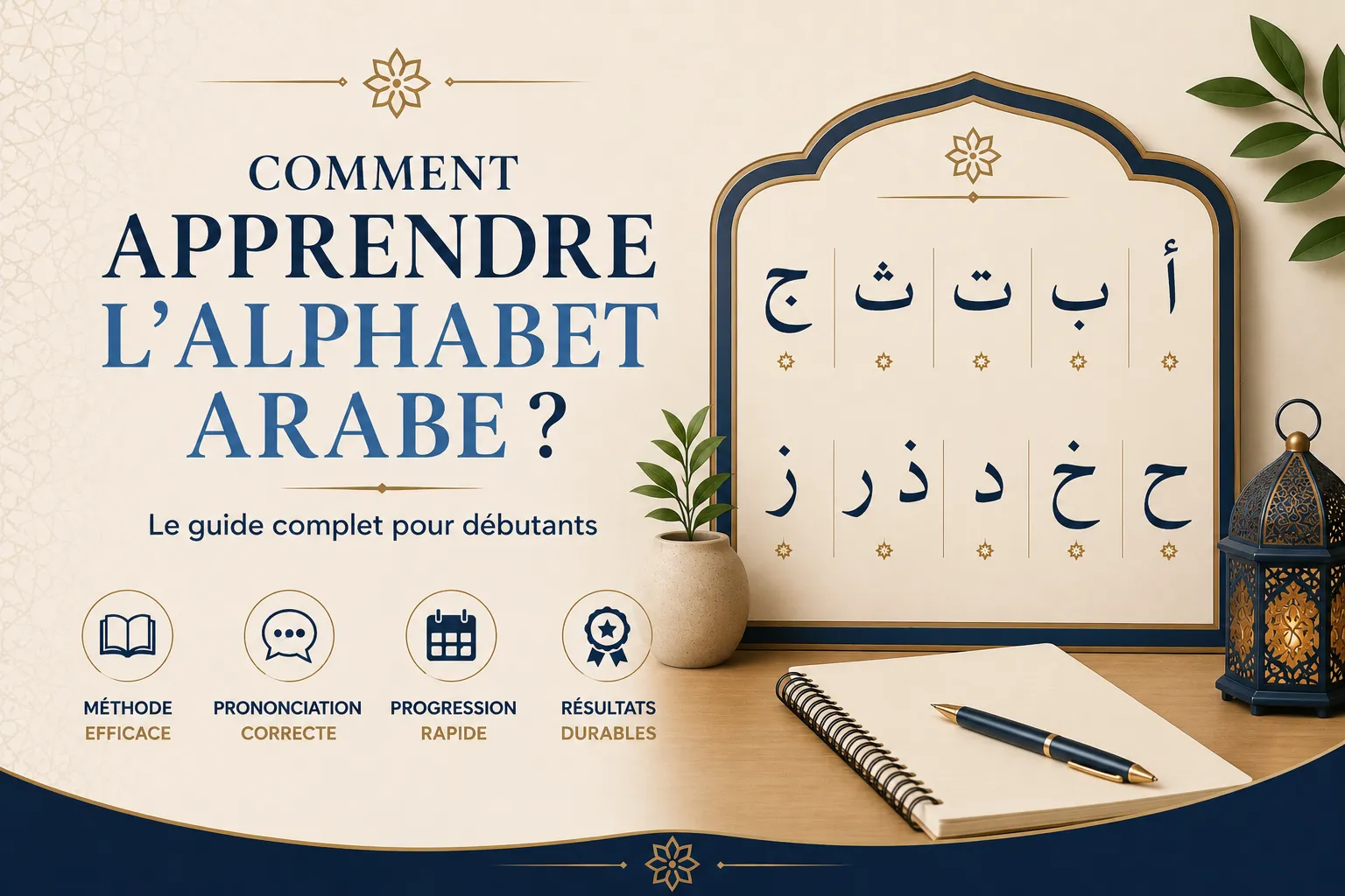 Comment apprendre l'alphabet arabe ? Le guide complet pour débutants