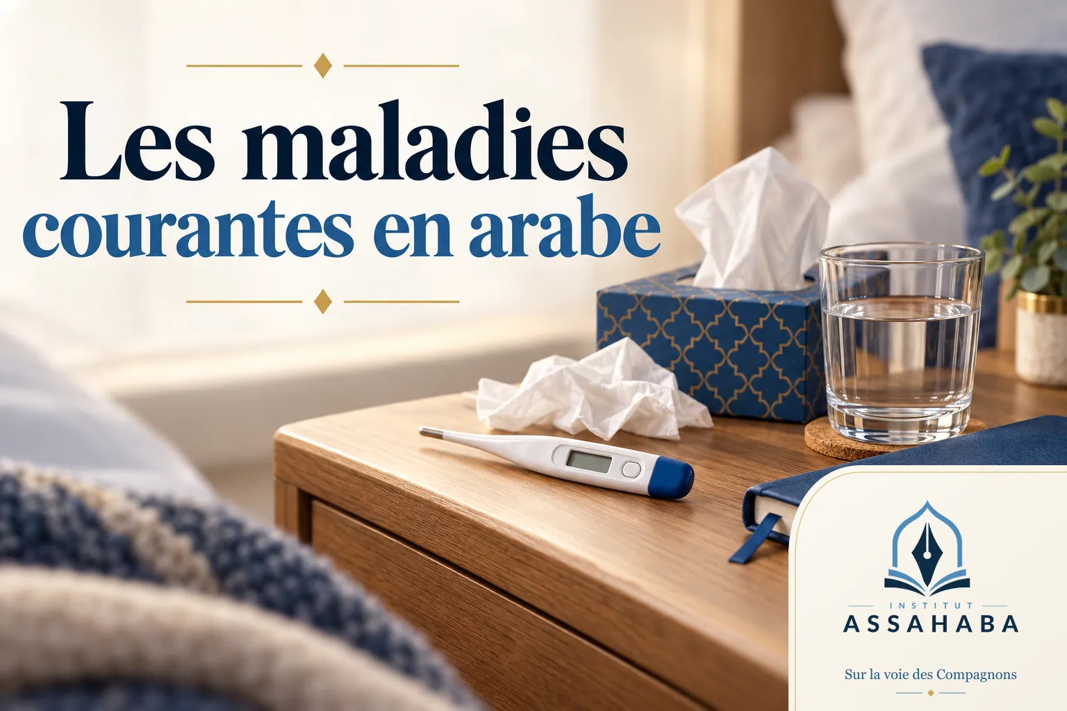 Couverture Institut Assahaba : les maladies courantes en arabe