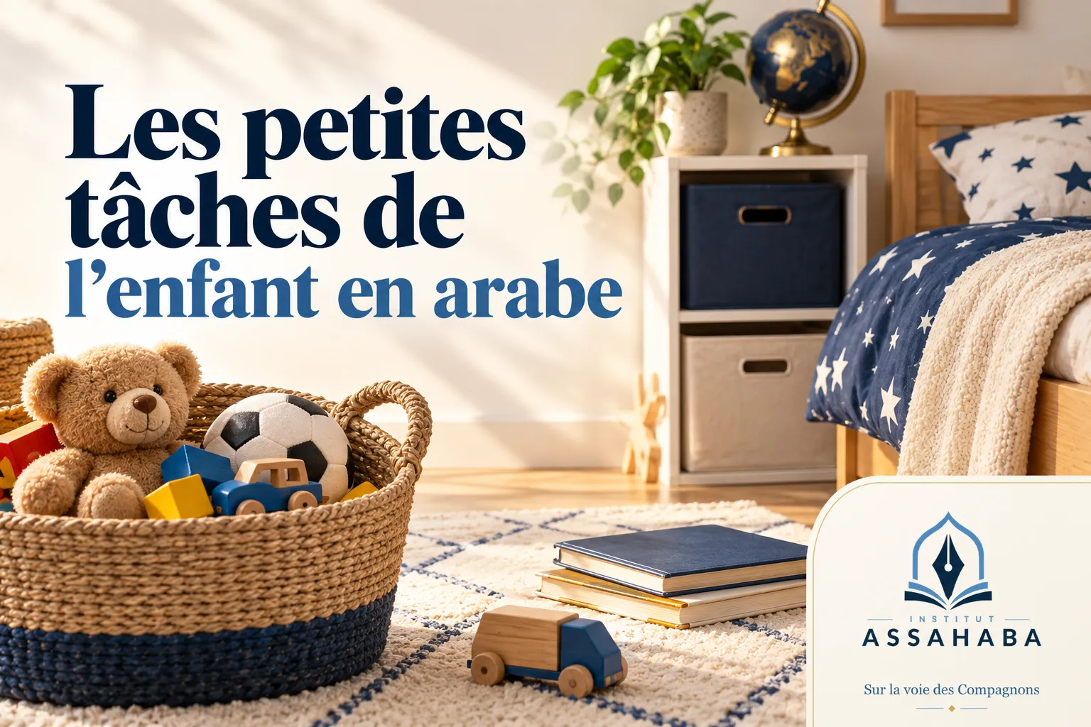 Couverture Institut Assahaba : les petites tâches de l'enfant en arabe