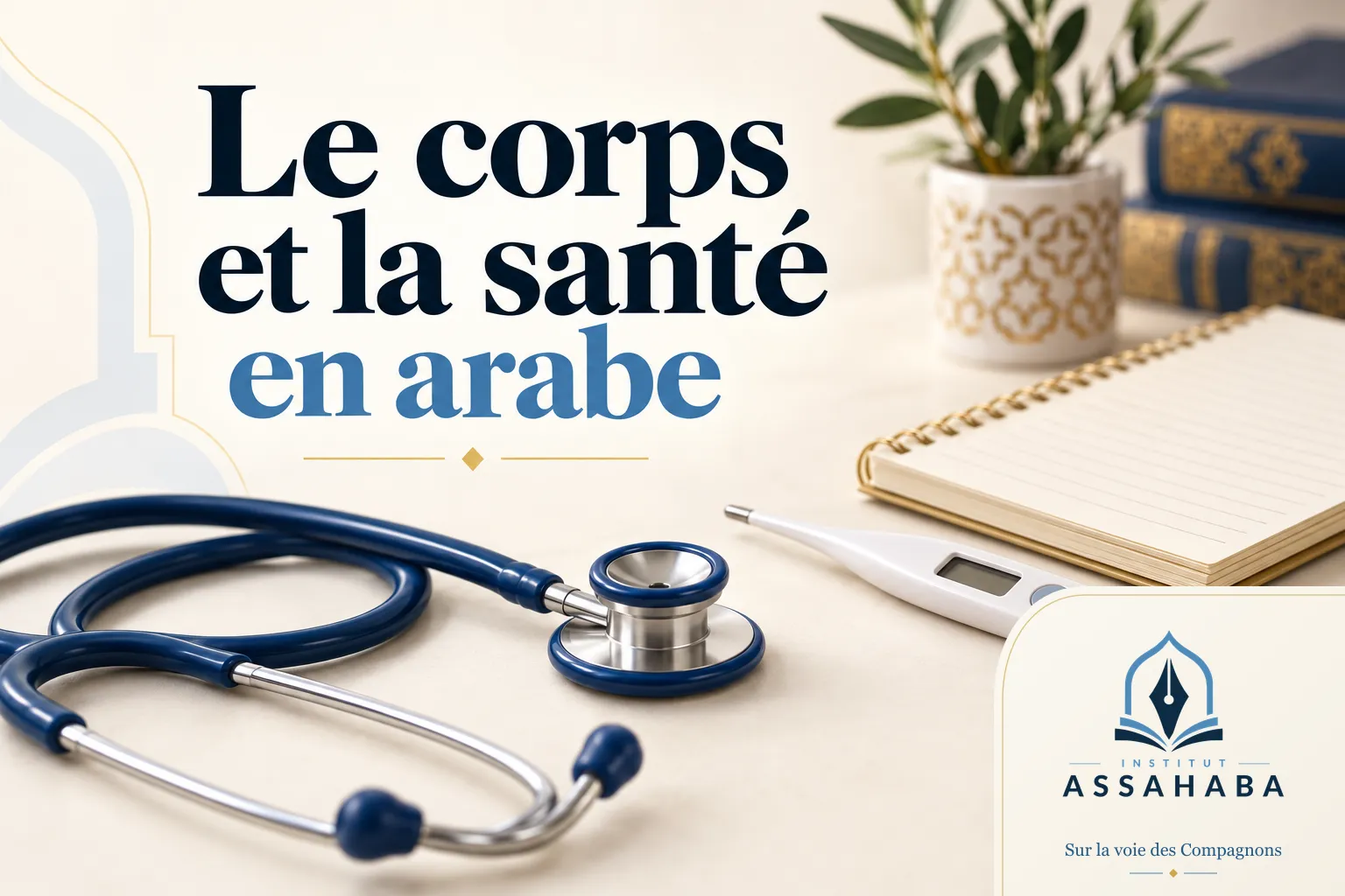 Couverture Institut Assahaba : le corps et la santé en arabe : le guide du vocabulaire
