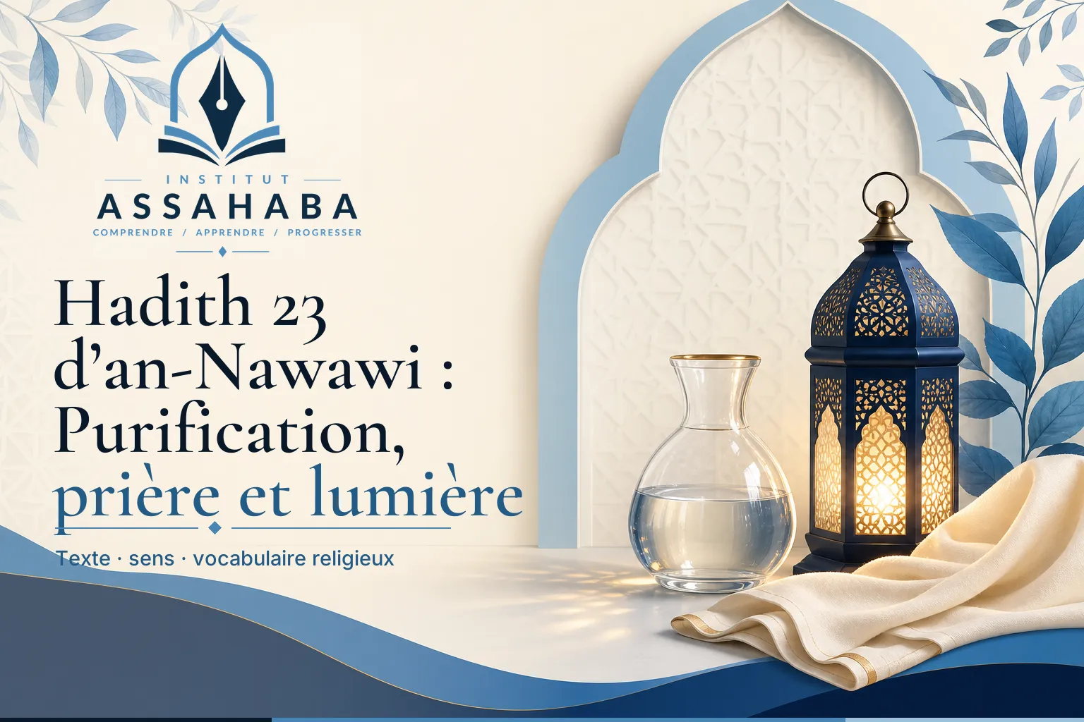 Hadith 23 d’an-Nawawi : La purification, la prière et la lumière