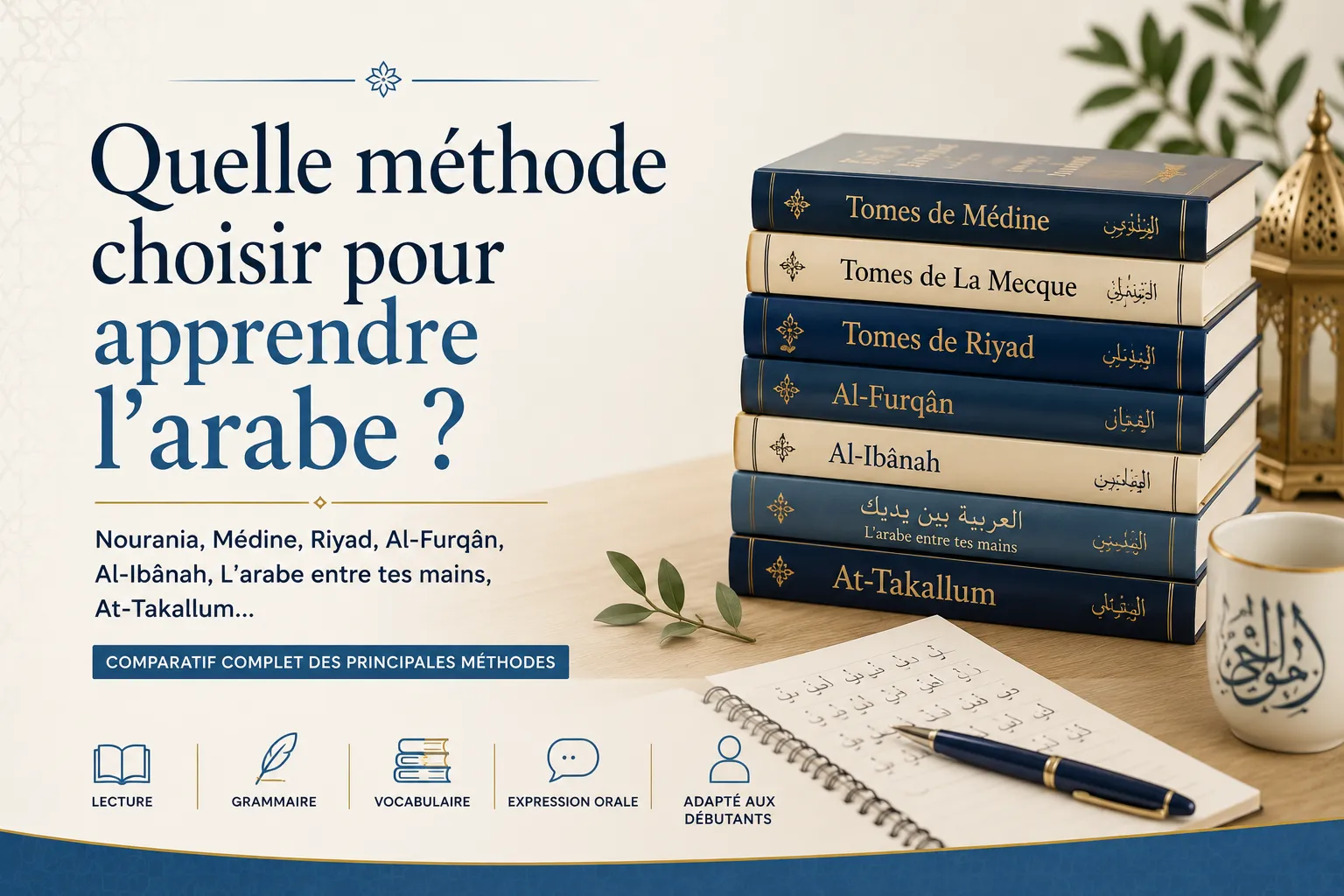 Quelle est la meilleure méthode pour apprendre la langue arabe ?
