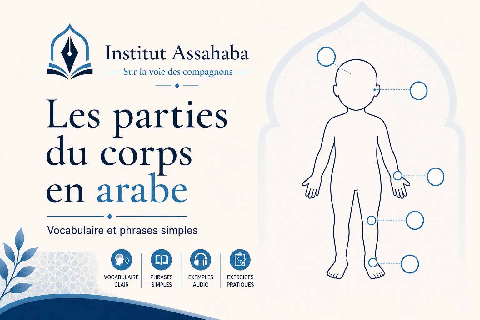 Les parties du corps en arabe