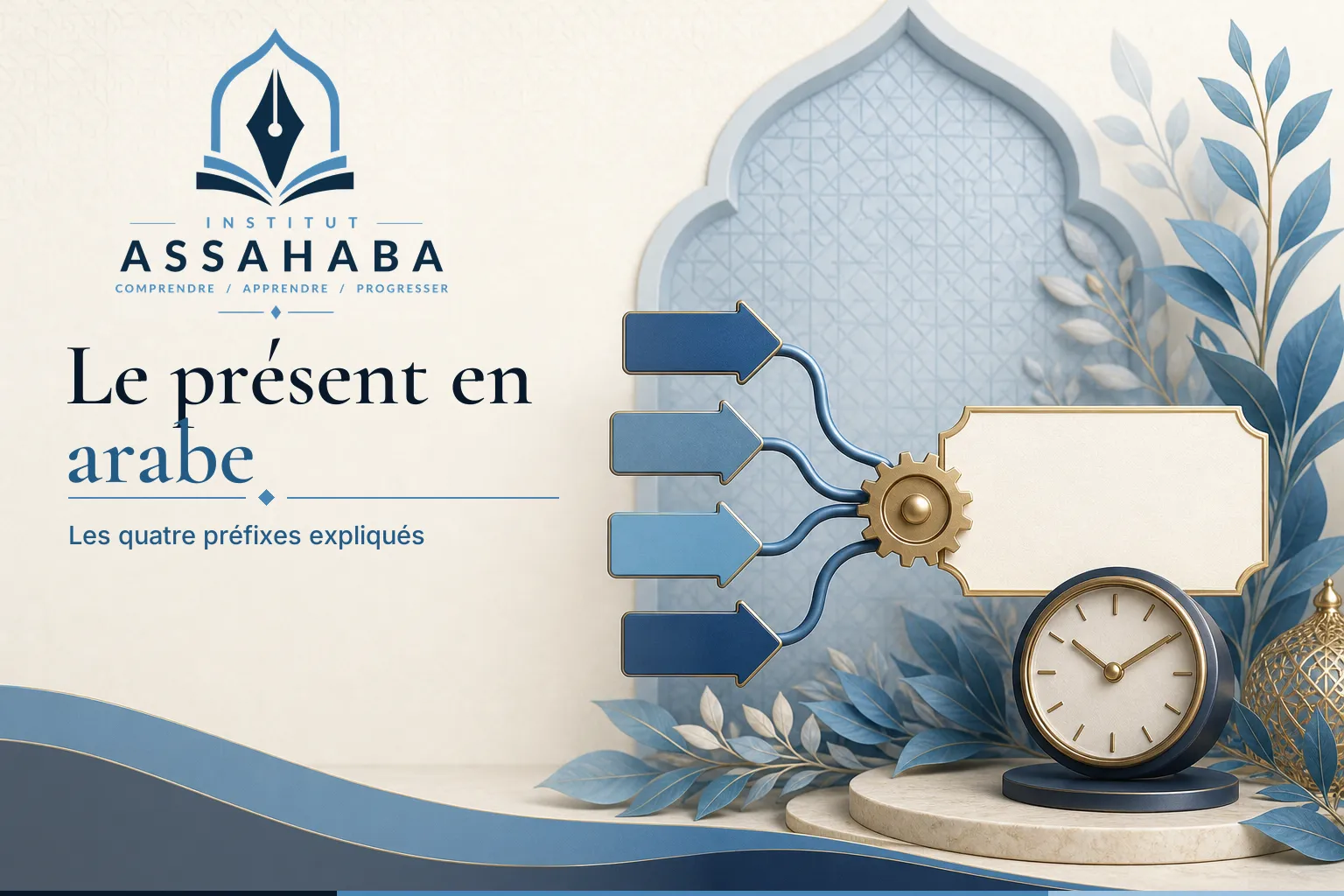 Le présent en arabe : les quatre préfixes expliqués